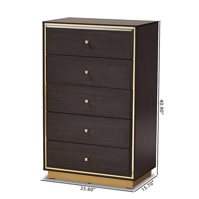 Aralena Dark Brown Chest - Thumbnail - Image 10