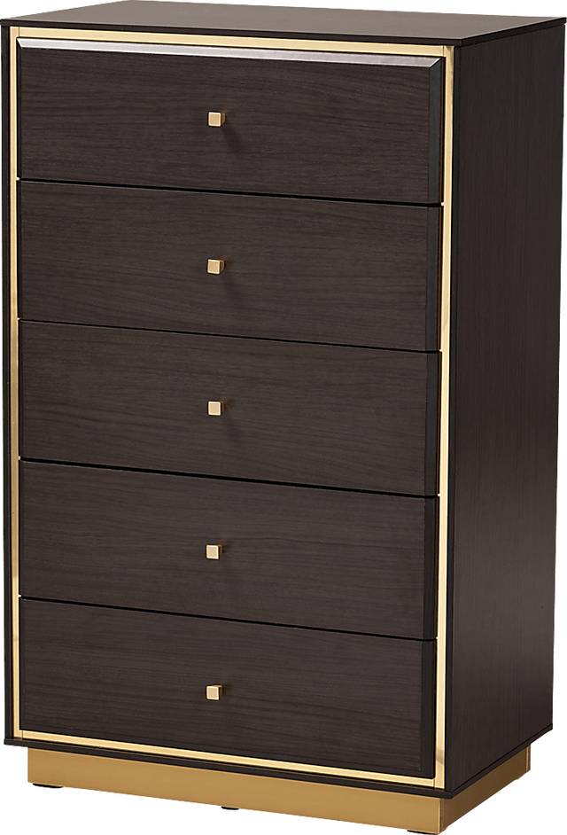 Aralena Dark Brown Chest - Thumbnail - Image 1