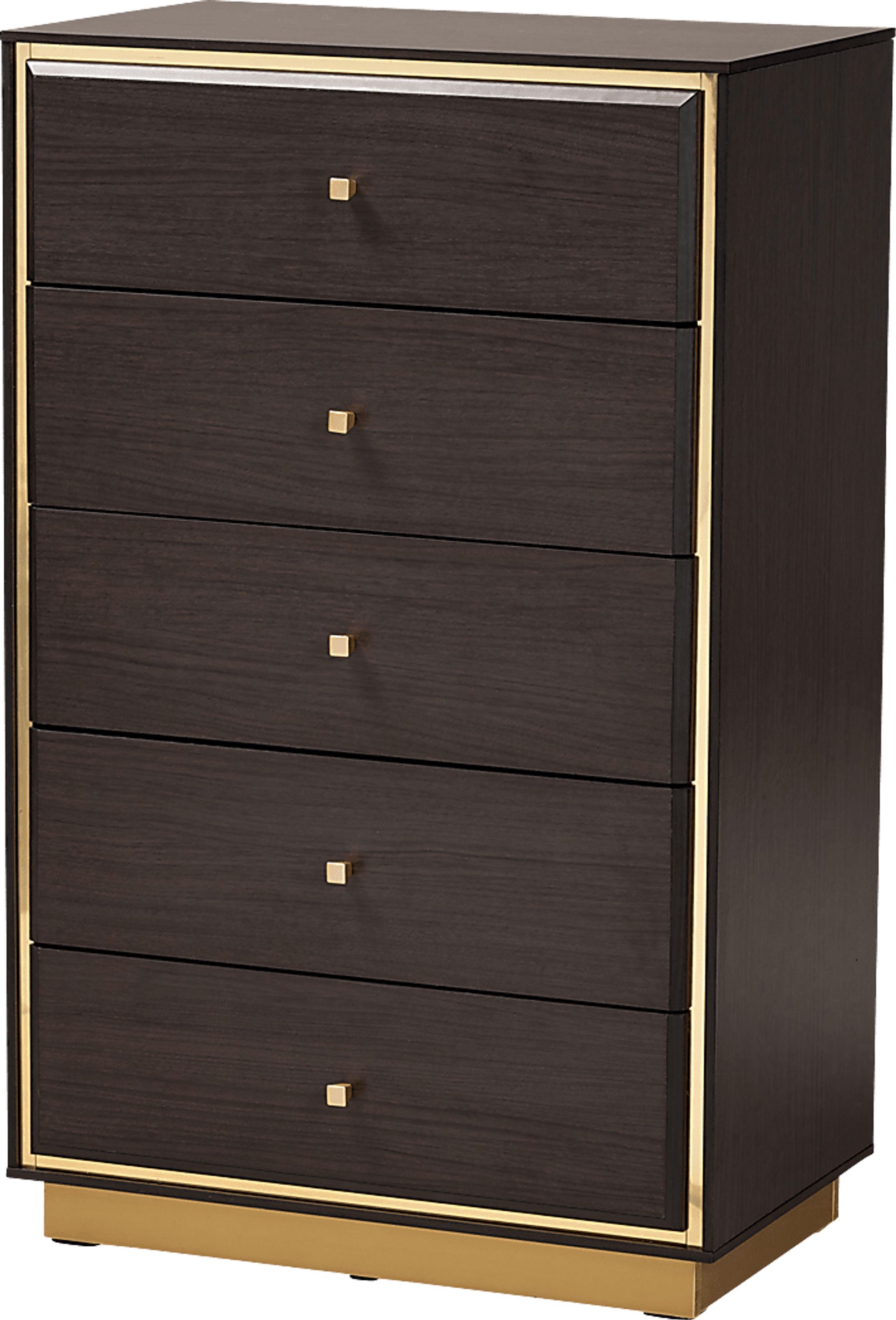 Aralena Dark Brown Chest - Image 1