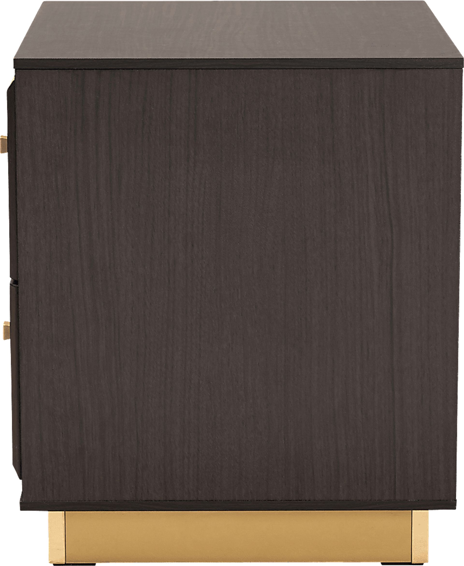 Aralena Dark Brown Nightstand - Image 5