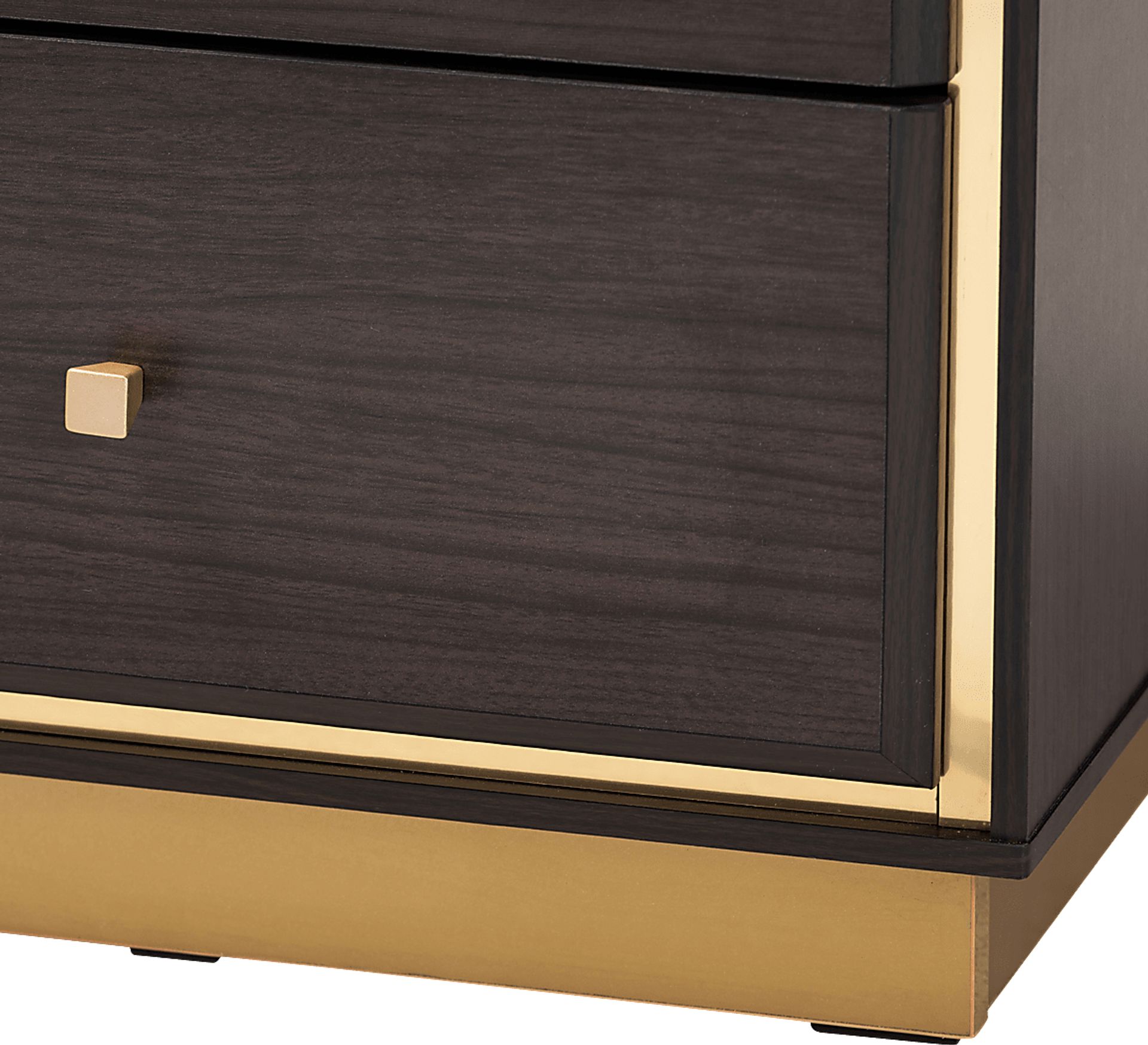 Aralena Dark Brown Nightstand - Image 7