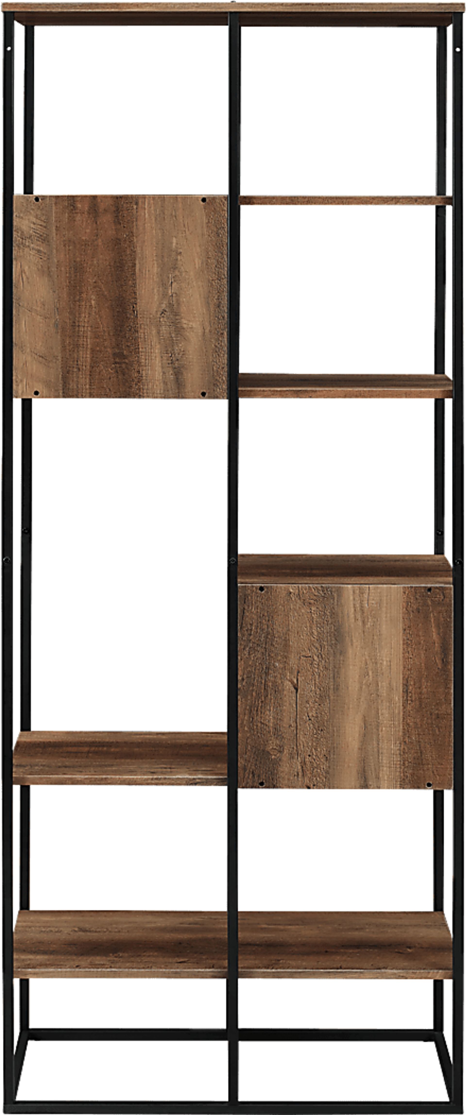 Aralia Brown Bookcase - Image 3