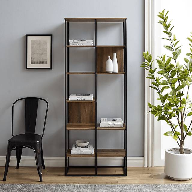 Aralia Brown Bookcase - Thumbnail - Image 6