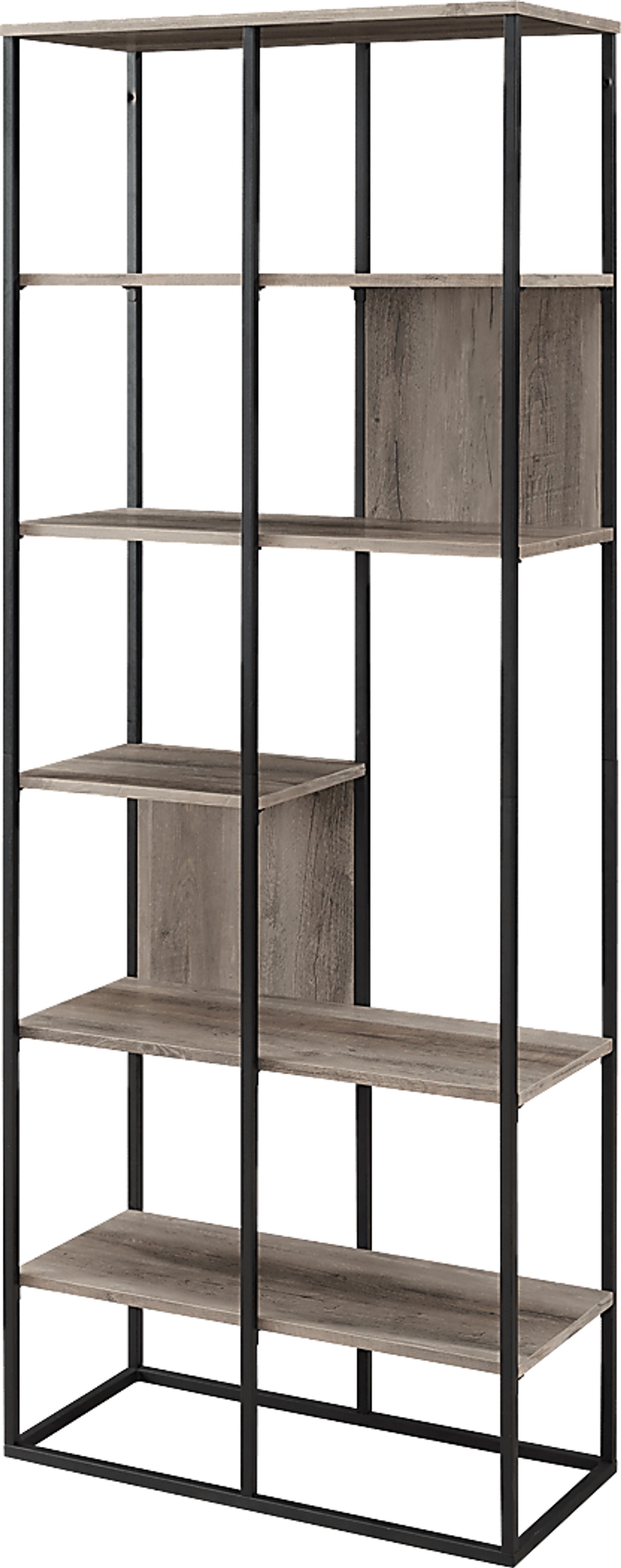 Aralia Gray Bookcase - Image 1