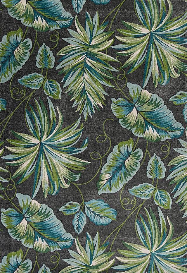 Aralia Grove Gray 7'10 x 10'10 Rug - Thumbnail - Image 1