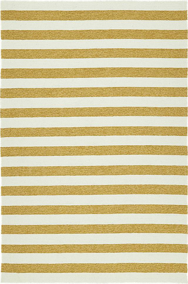 Araminta Gold 4' x 6' Indoor/Outdoor Rug - Thumbnail - Image 1