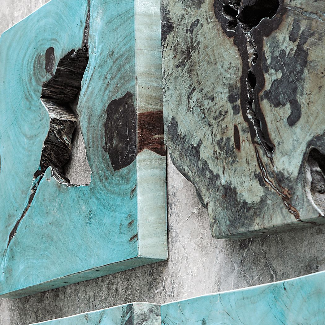 Aramis Blue Wall Decor - Thumbnail 3