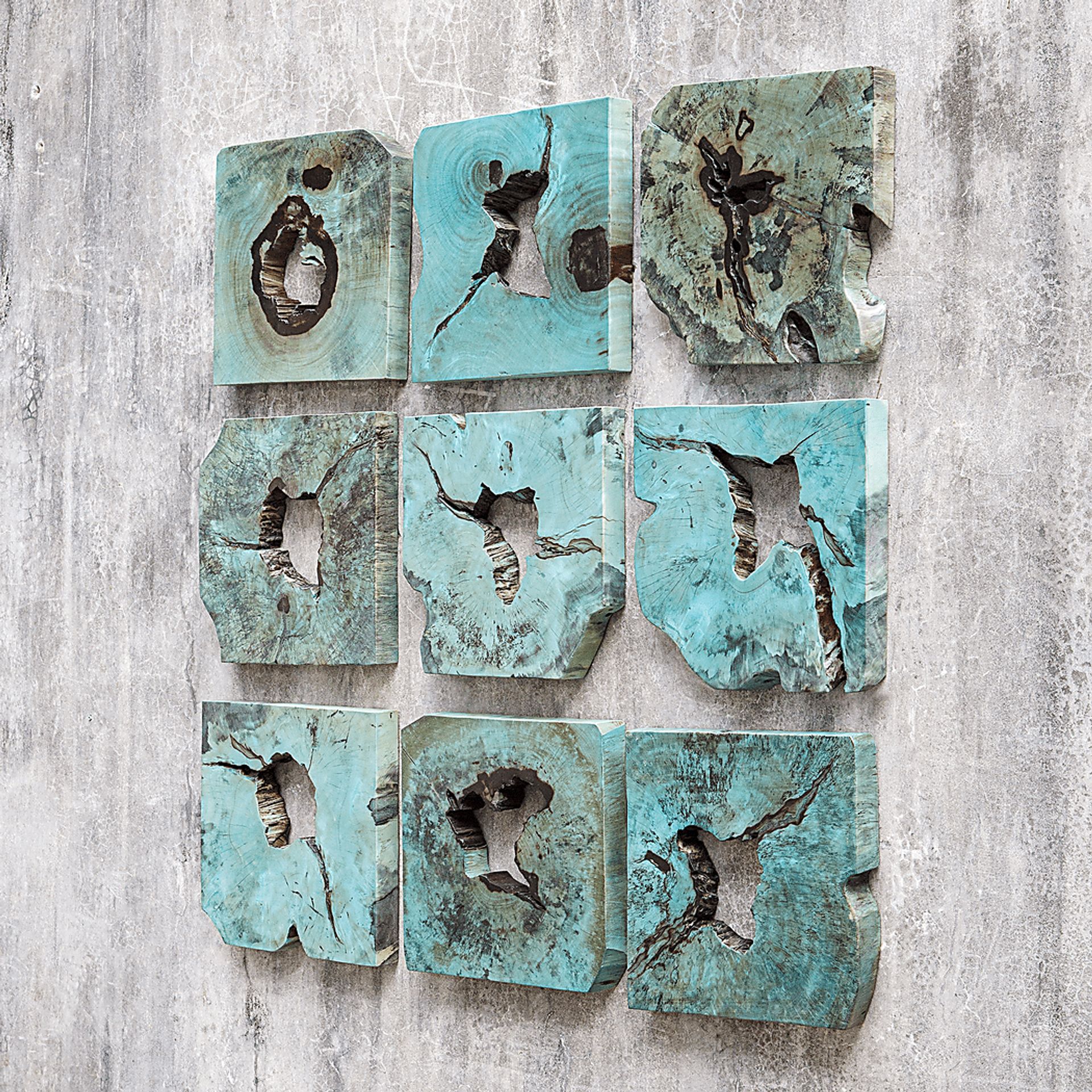 Aramis Blue Wall Decor - Image 5