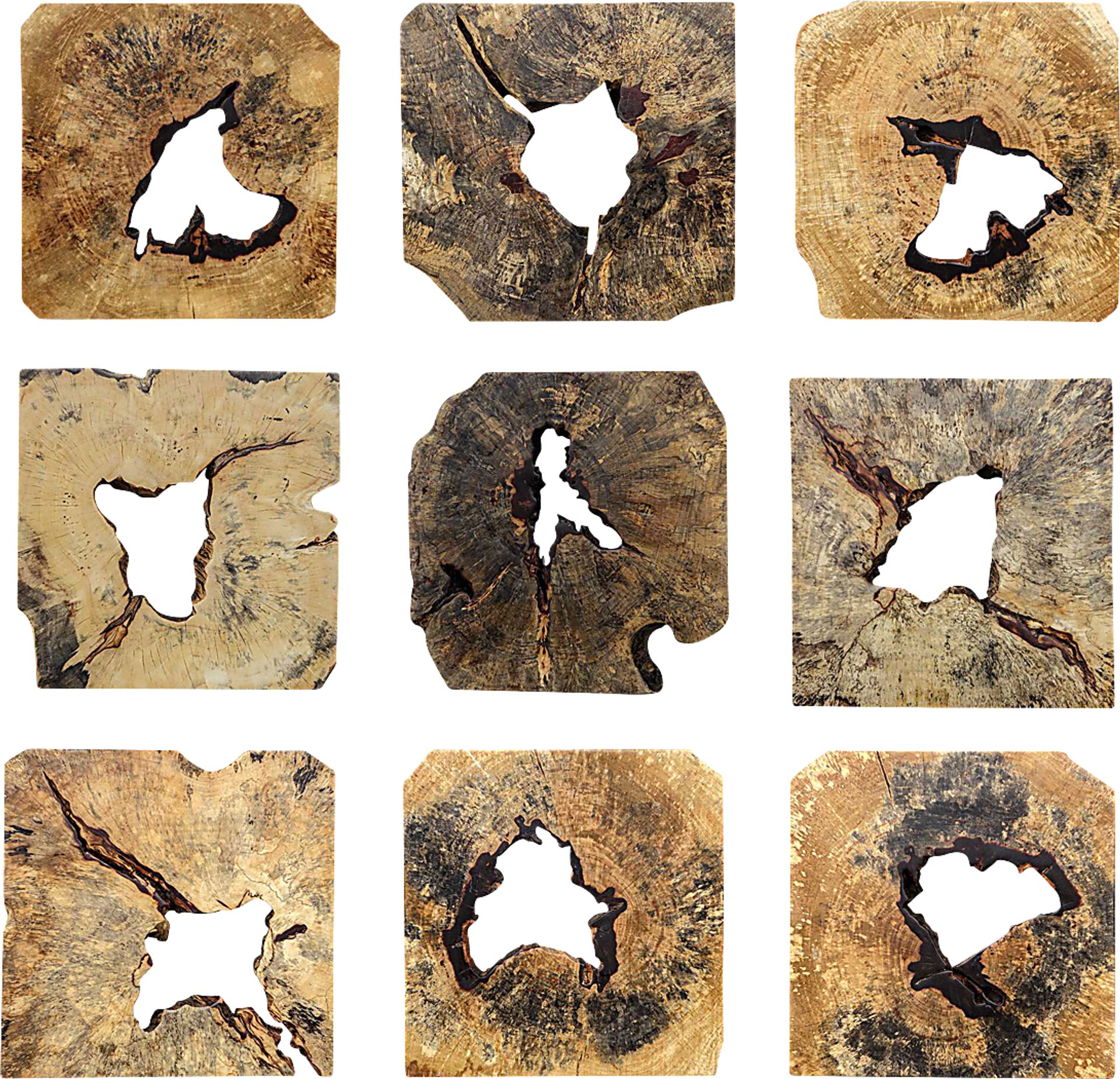 Aramis Brown Wall Decor - Image 1