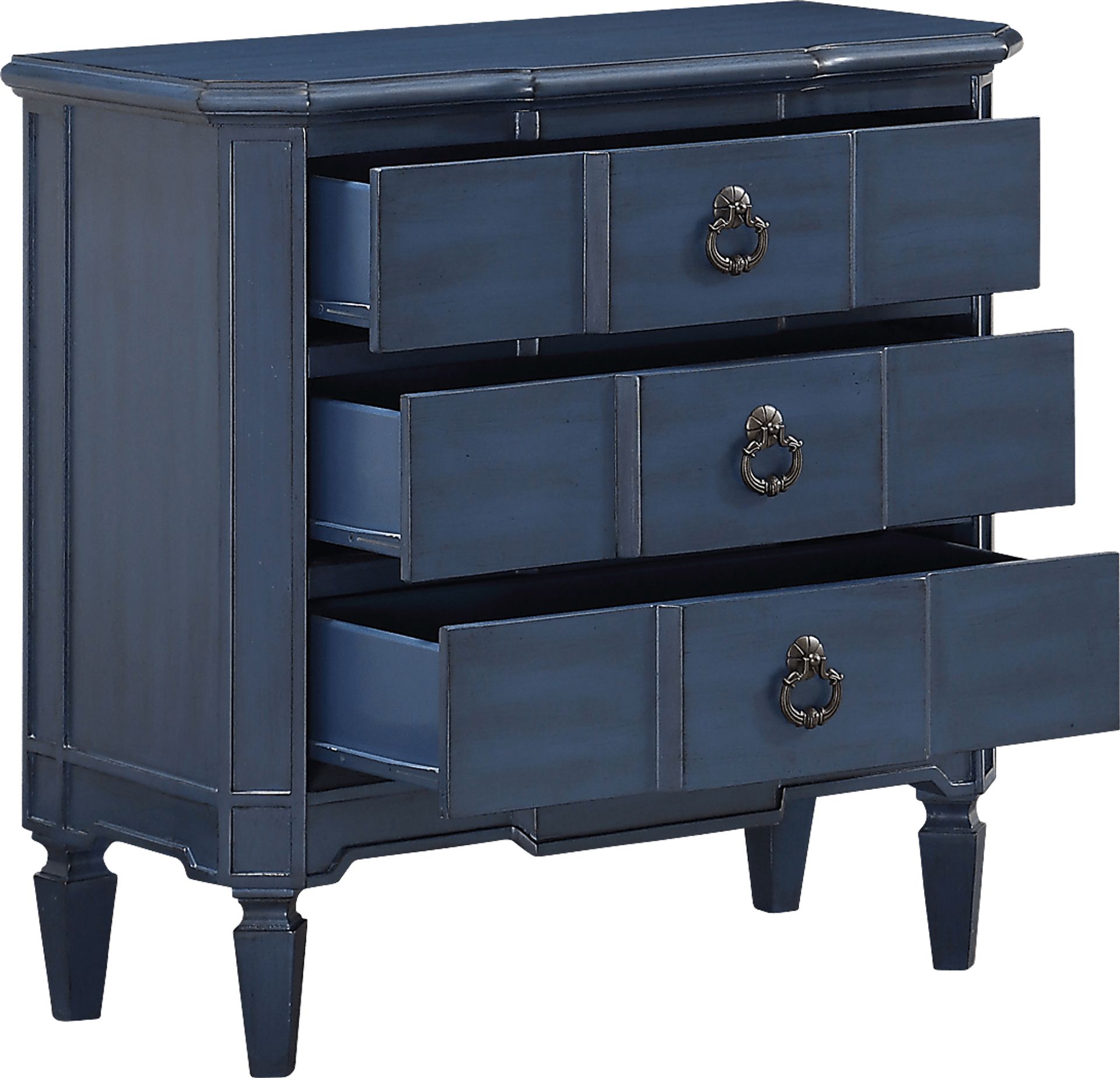 Aranage Blue Accent Cabinet - Image 3