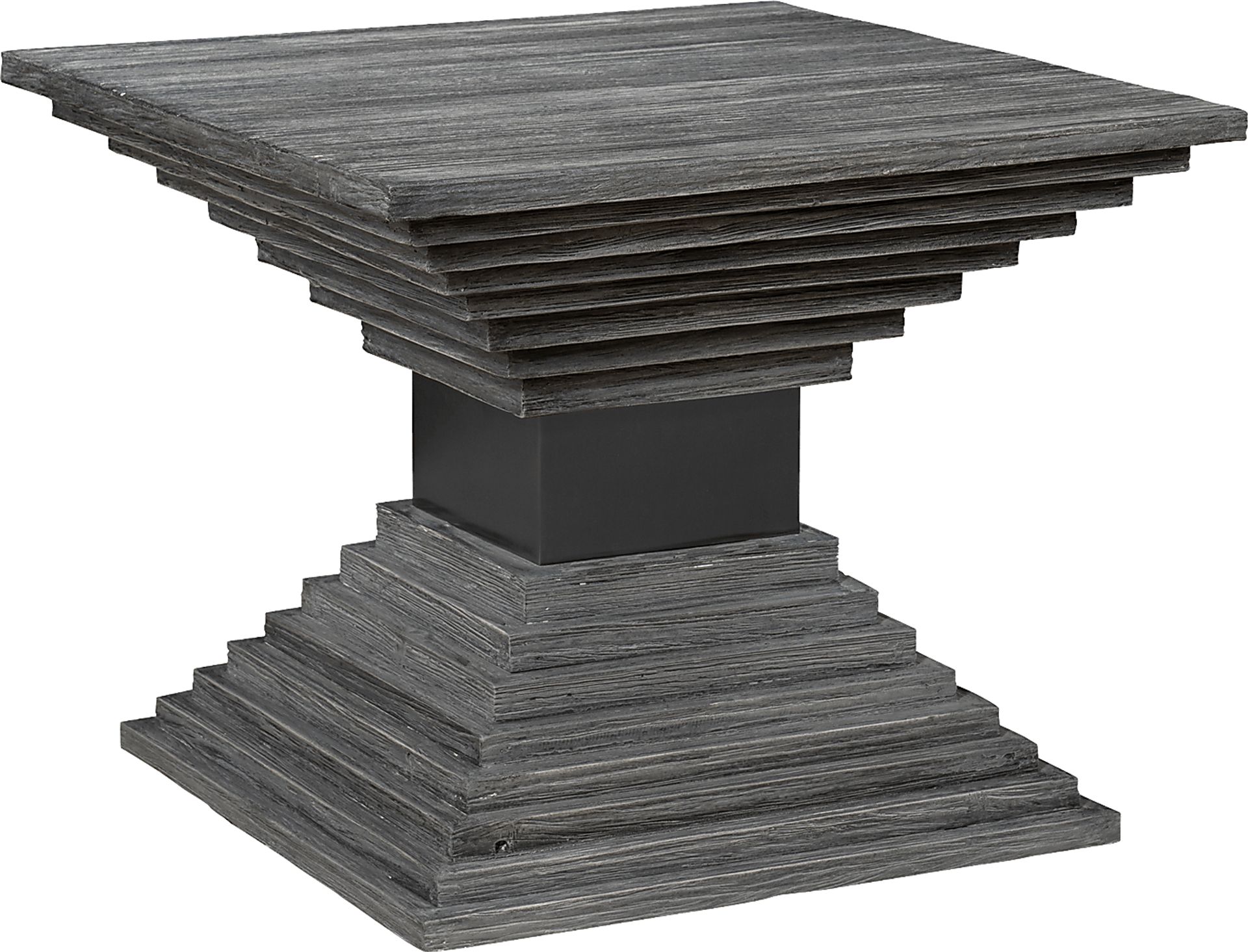 Arank Gray Accent Table - Image 1