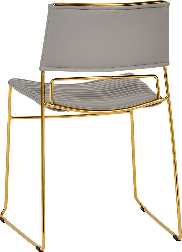 Arapho Gray Dining Chair, Set of 2 - Thumbnail - Image 5