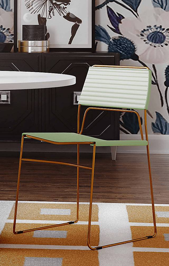 Arapho Green Dining Chair, Set of 2 - Thumbnail - Image 8