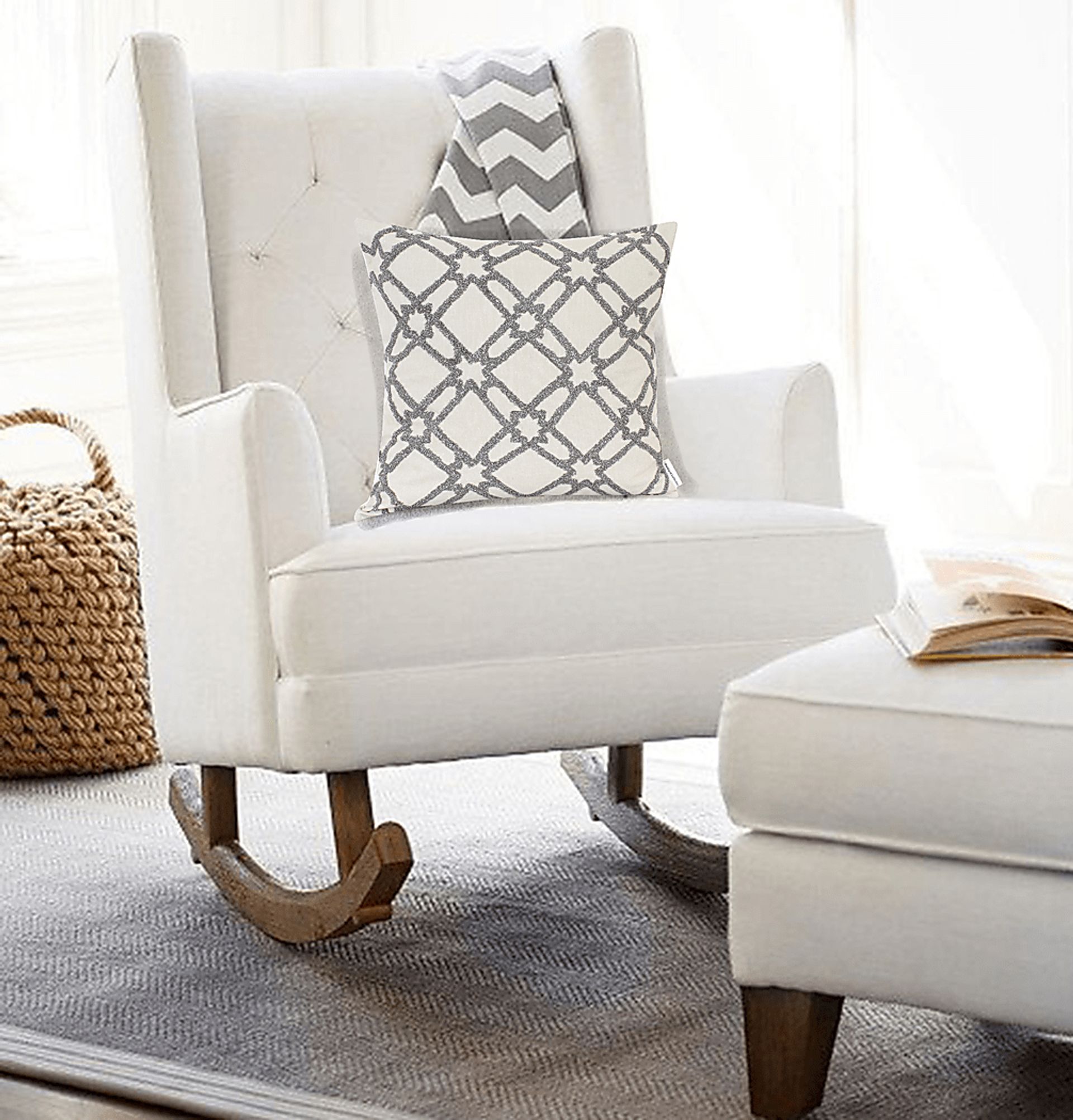 Arasan Beige Accent Pillow - Image 5