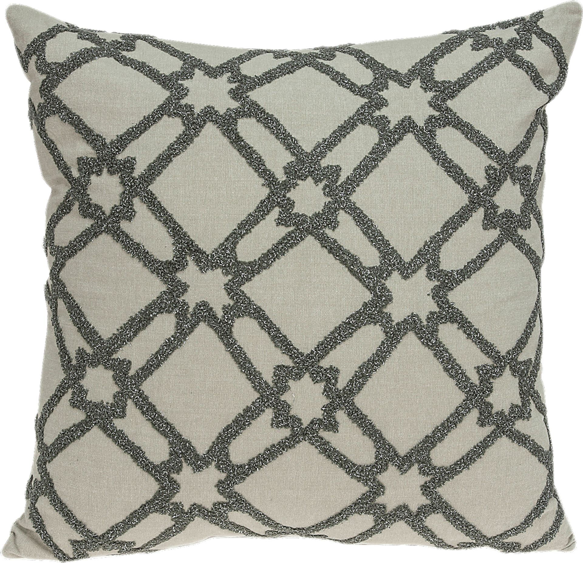 Arasan Beige Accent Pillow - Image 1