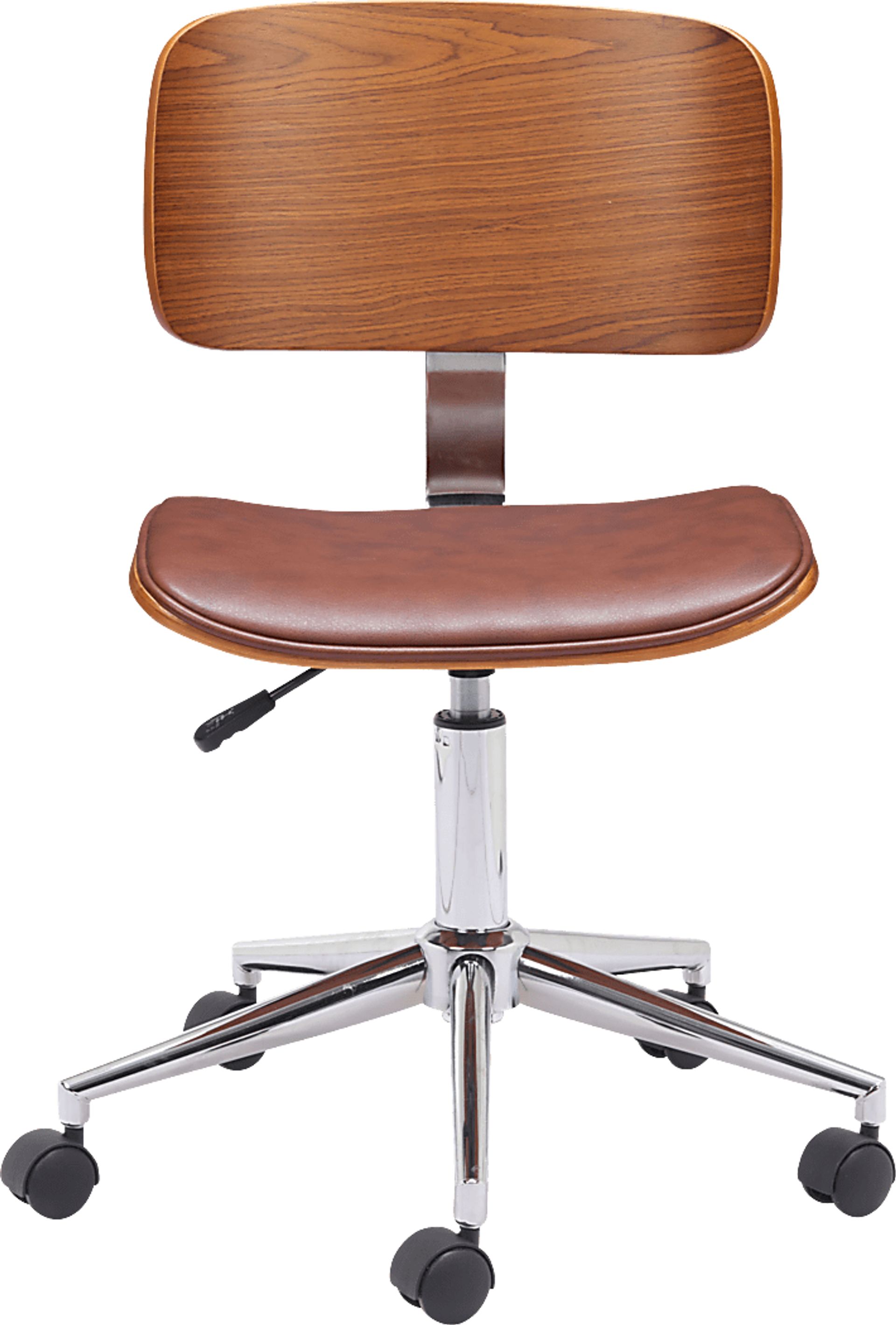 Arash Brown Office Chair - Image 5