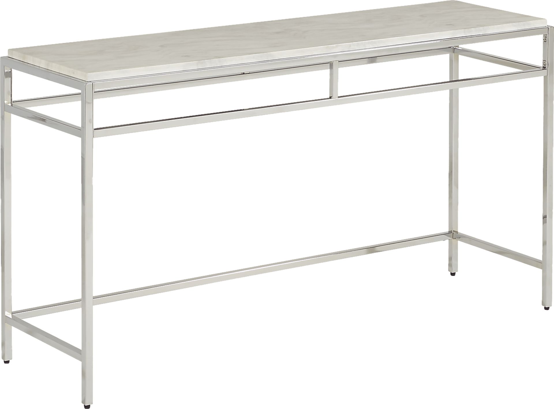 Aravale White Sofa Table - Image 1