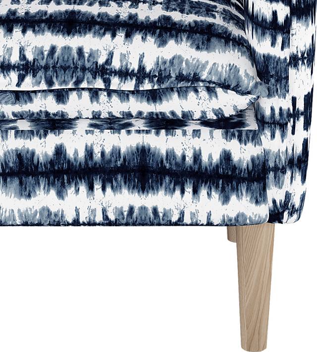 Aravis Navy Settee - Thumbnail - Image 4