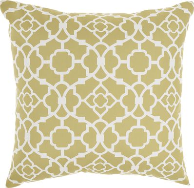 Arbane Green Indoor/Outdoor Accent Pillow