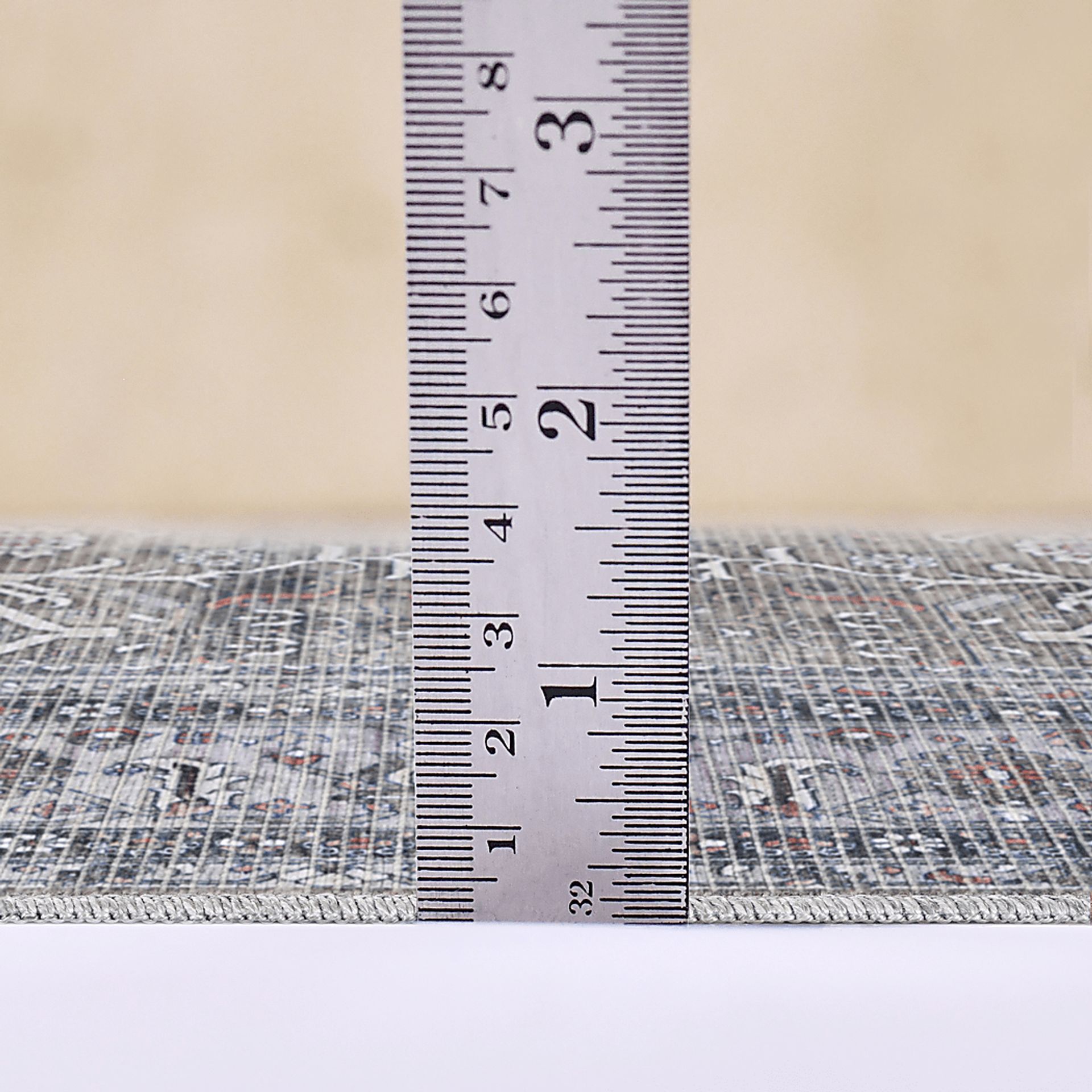 Arbelle Gray 9'2 x 11'9 Machine Washable Rug - Image 6