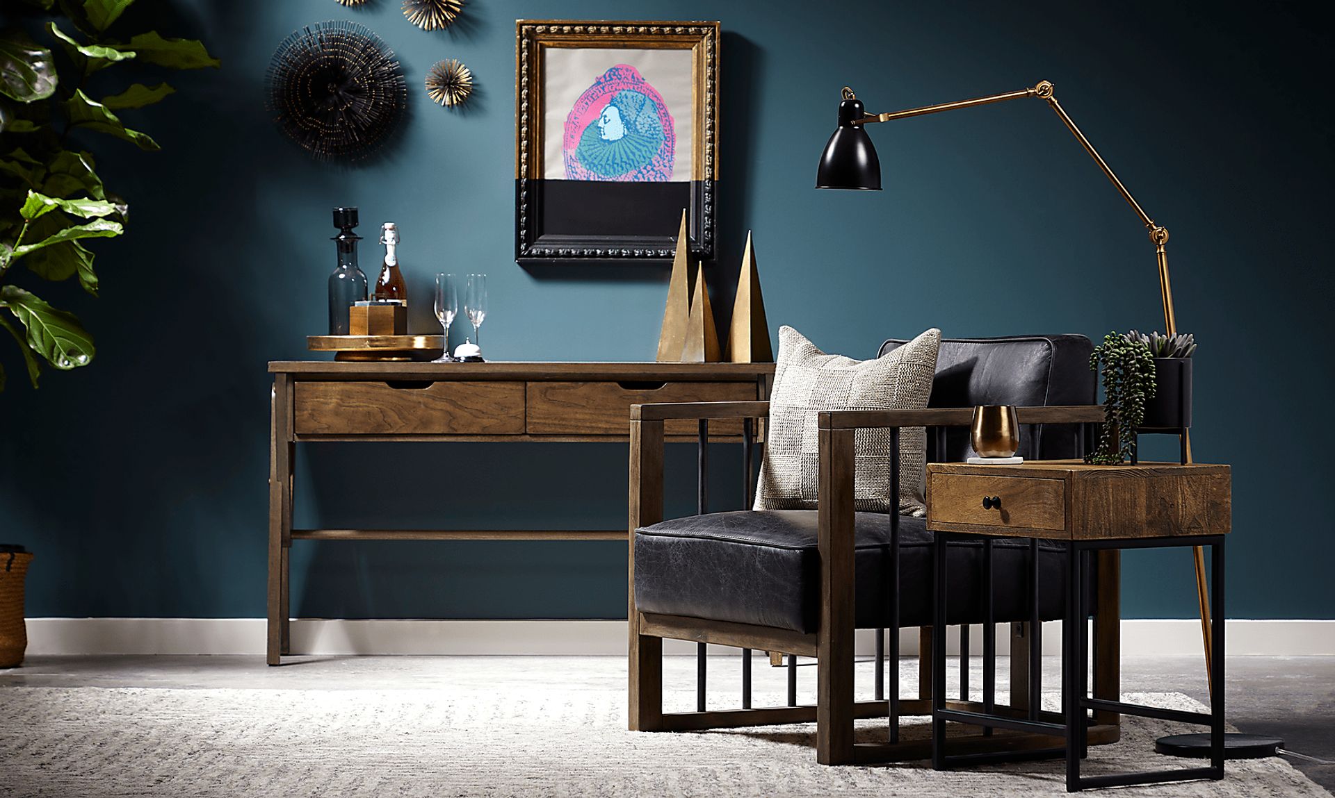 Arboledas Brown Sofa Table - Image 8