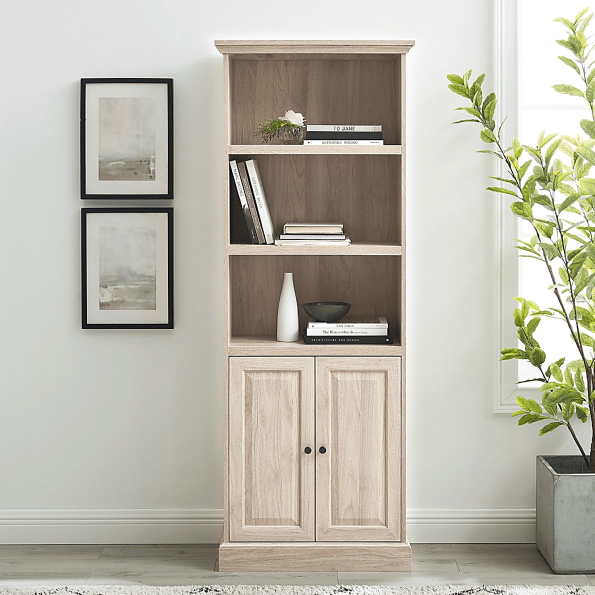 Arboles Birch Bookcase - Rooms To Go