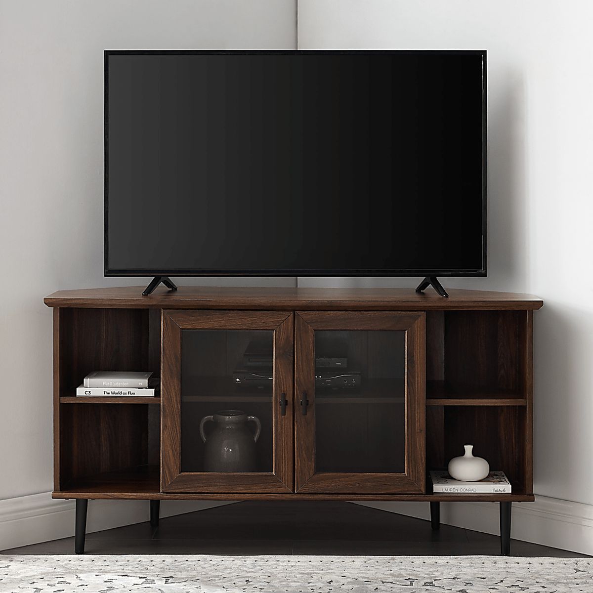 Arbor Circle Dark Brown Wood 48