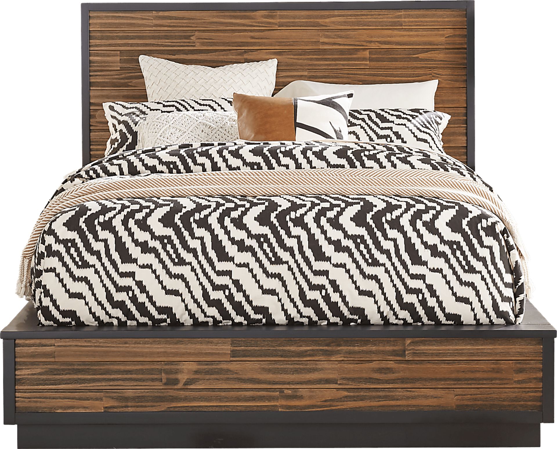 Arbor Trail Brown 7 Pc Queen Panel Bedroom - Image 2