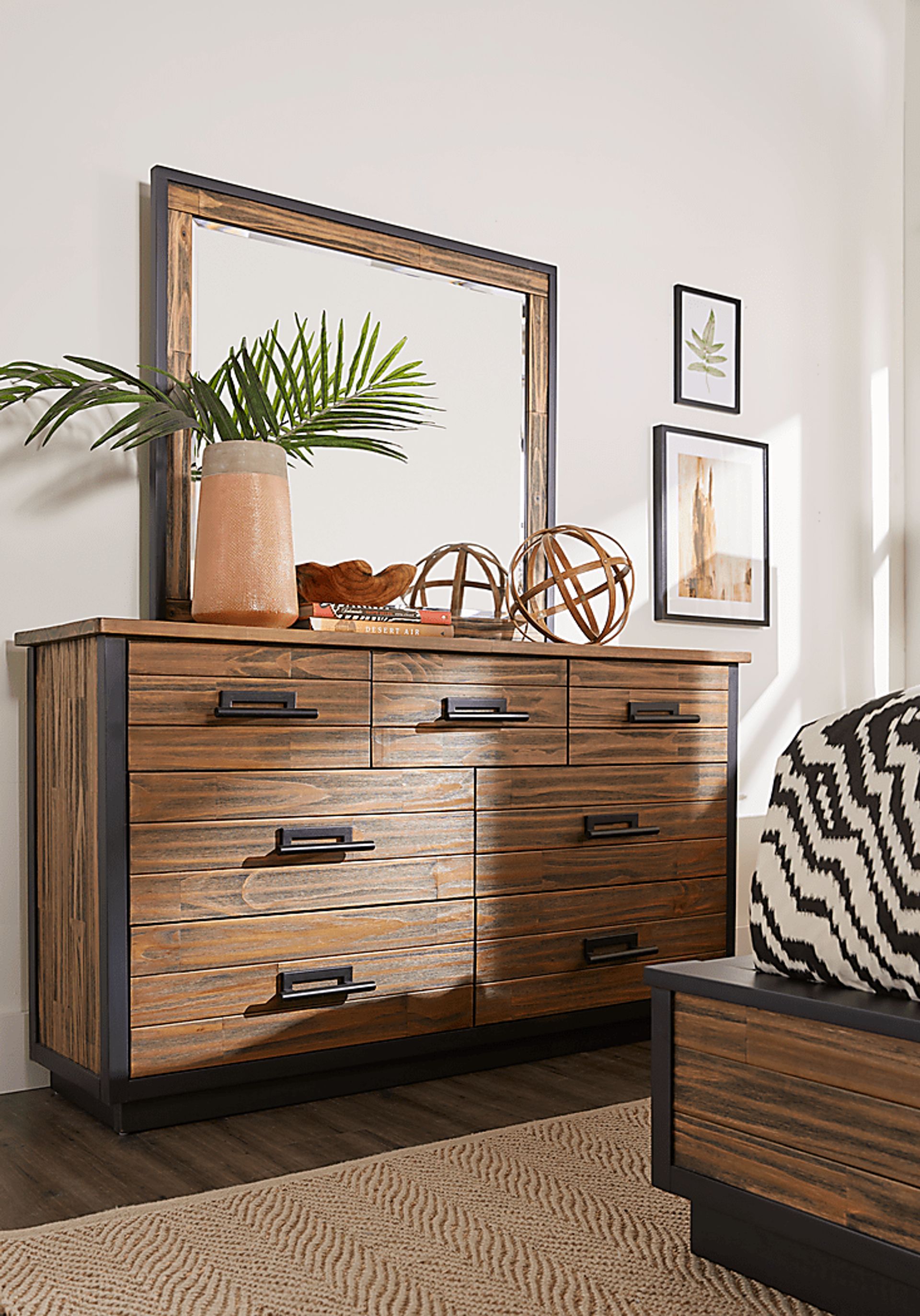 Arbor Trail Brown Dresser - Image 2