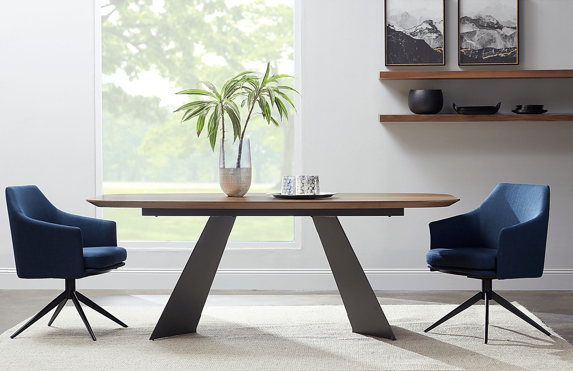 Arboredge Blue Arm Chair - Image 8