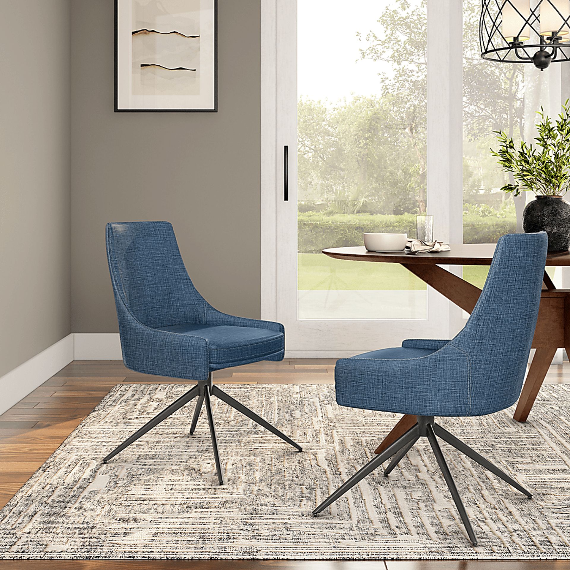 Arboredge Blue Side Chair - Image 2