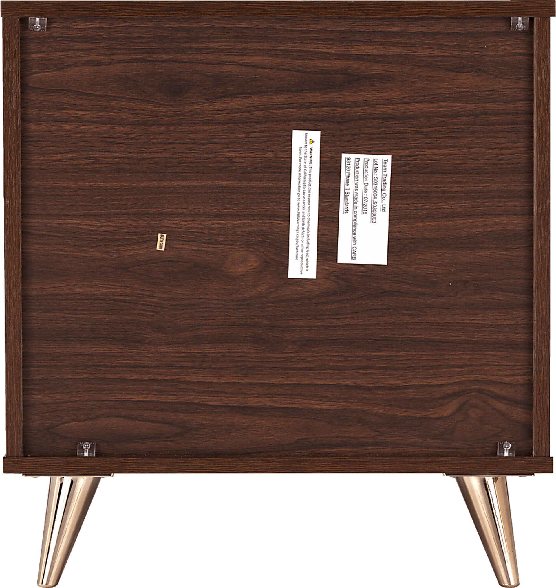 Arborvate Brown Nightstand - Image 4