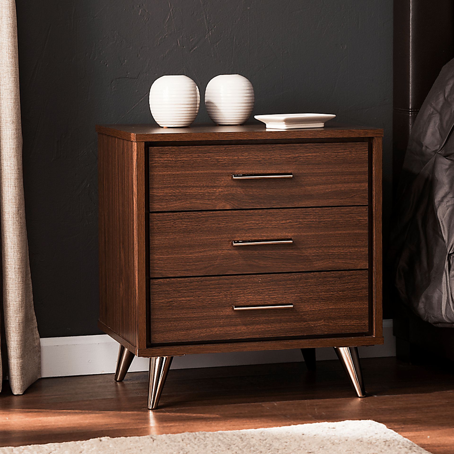 Arborvate Brown Nightstand - Image 9