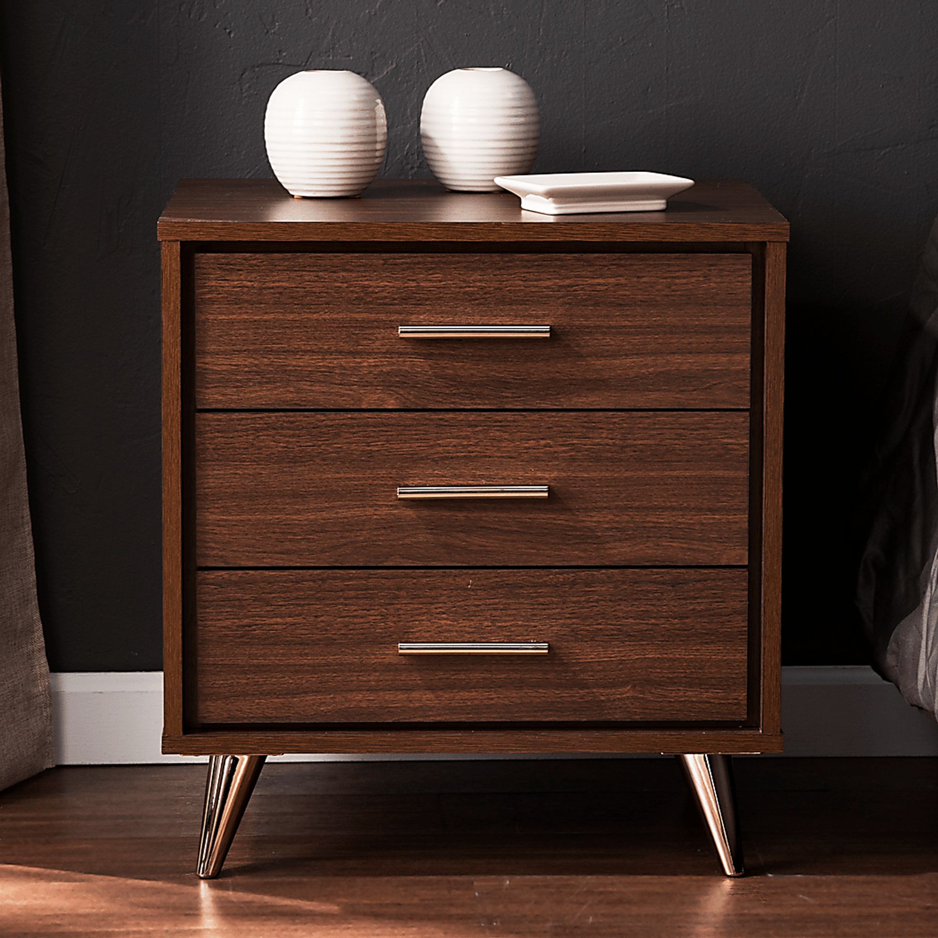 Arborvate Brown Nightstand - Image 10