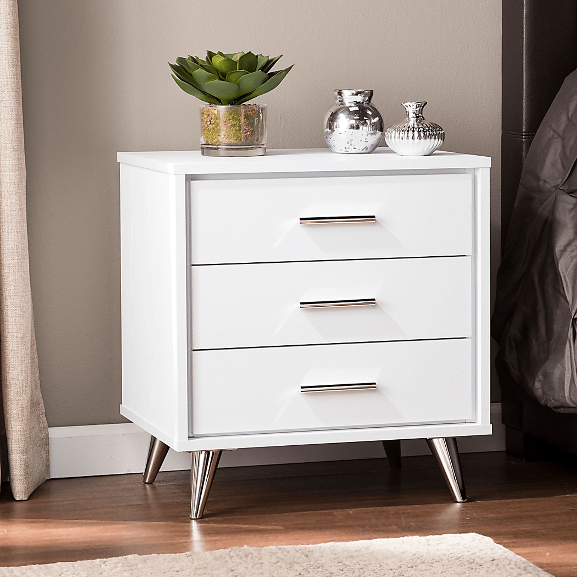 Arborvate White Nightstand - Image 9