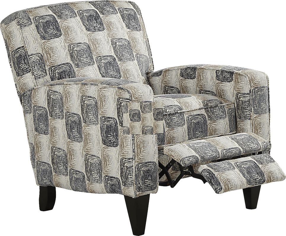 Arbour Hill Beige Push Back Recliner
