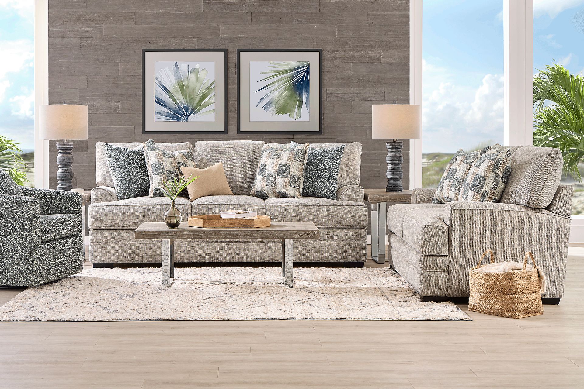 Arbour Hill Dove 8 Pc Living Room - Image 1
