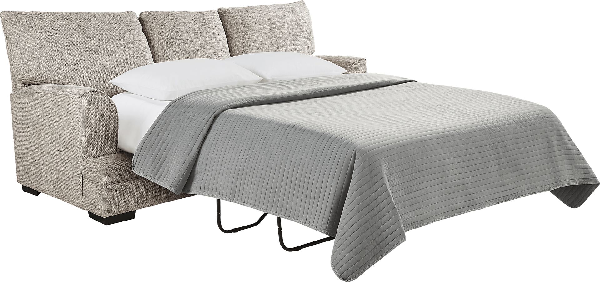 Arbour Hill Dove 7 Pc Living Room with Gel Foam Sleeper Sofa - Image 3