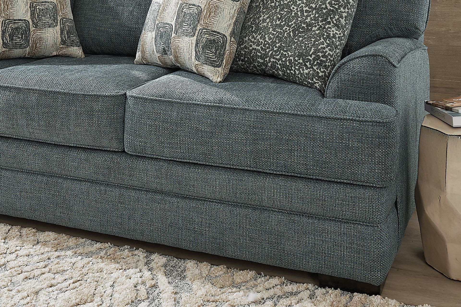 Arbour Hill Marine 7 Pc Living Room with Gel Foam Sleeper Sofa - Image 7