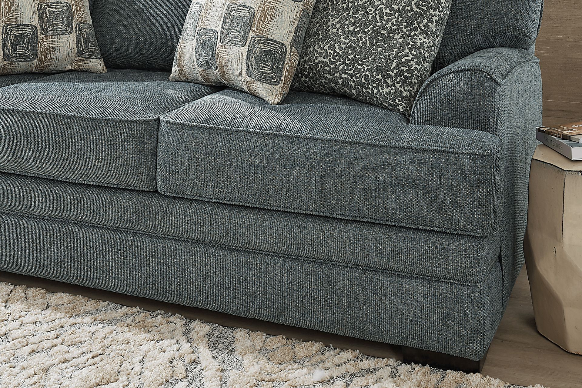 Arbour Hill Marine 7 Pc Living Room with Gel Foam Sleeper Sofa - Image 7