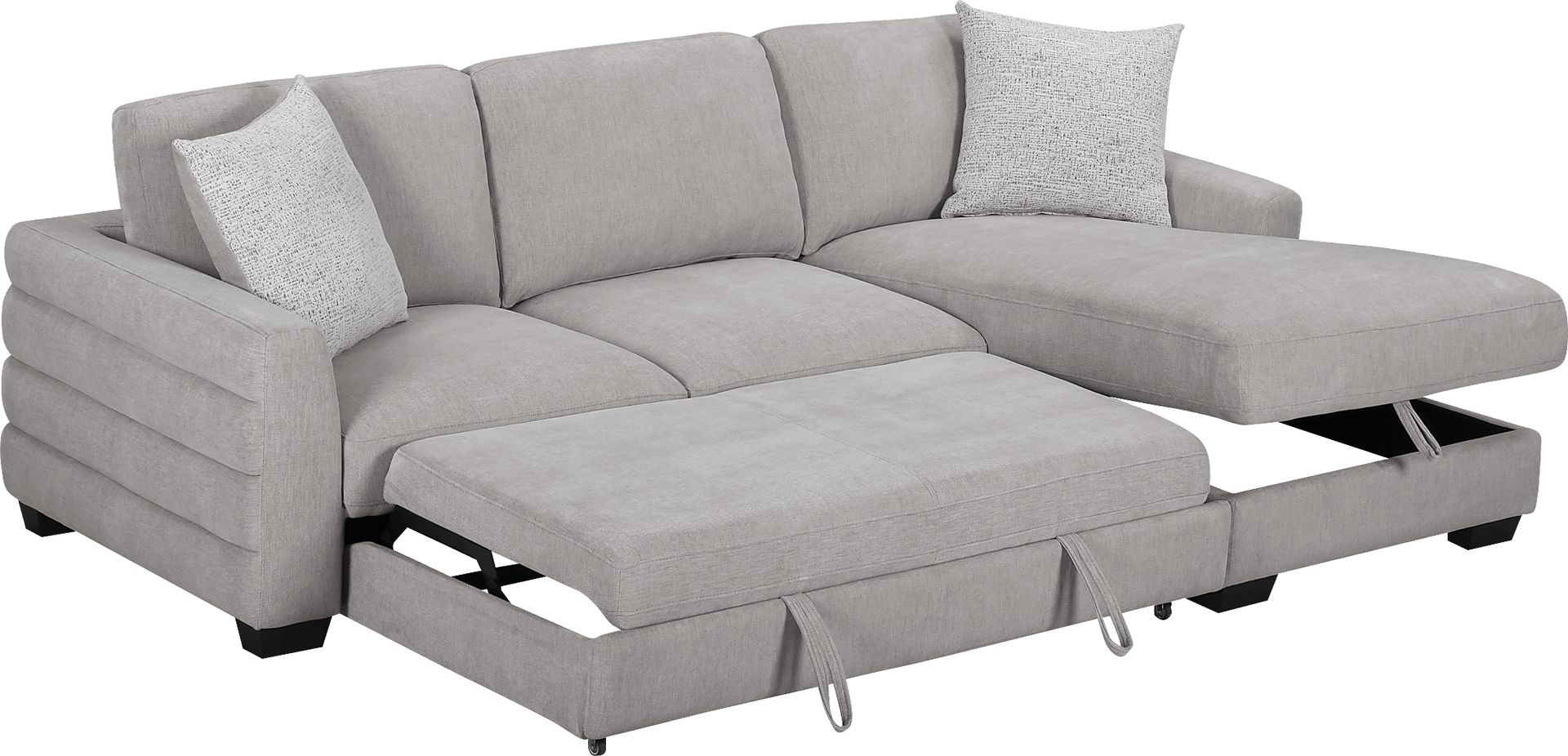 Arcada Brown 2 Pc Sectional - Image 2