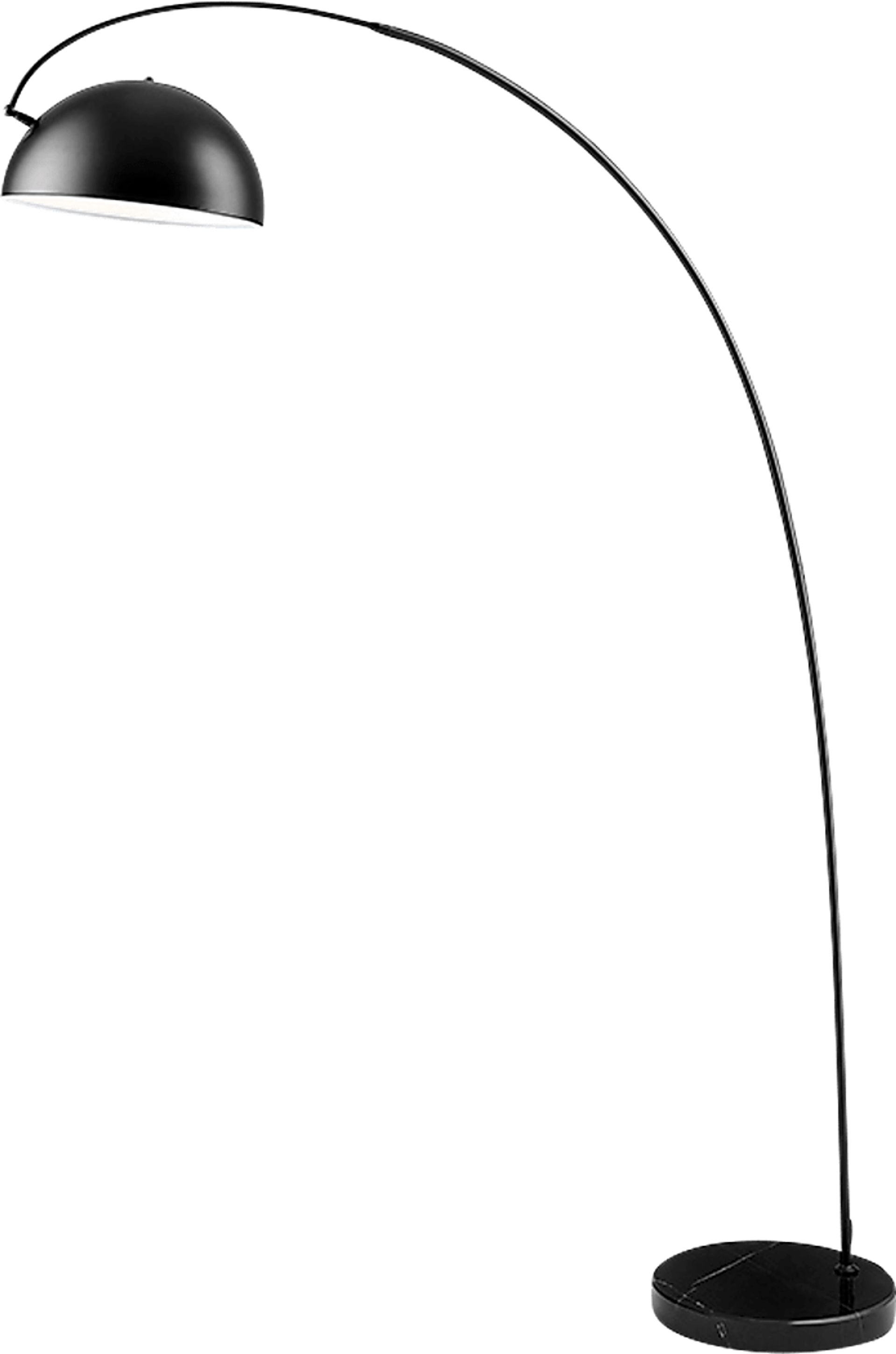 Arcadia Bend Black Floor Lamp - Image 1