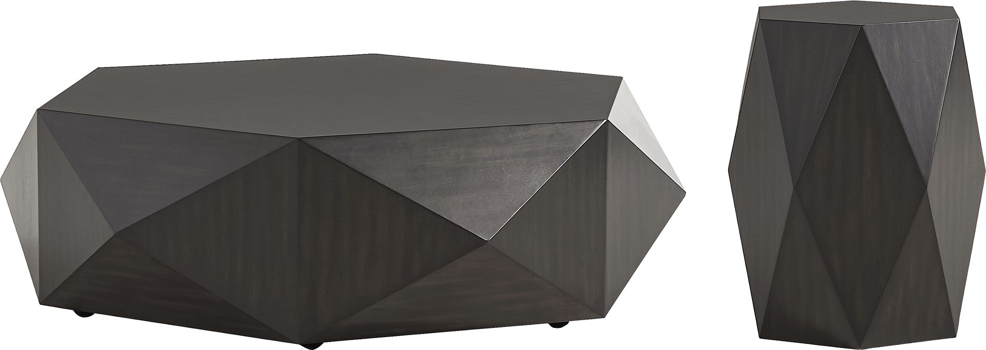 Arcadia Black 2 Pc Table Set - Image 1