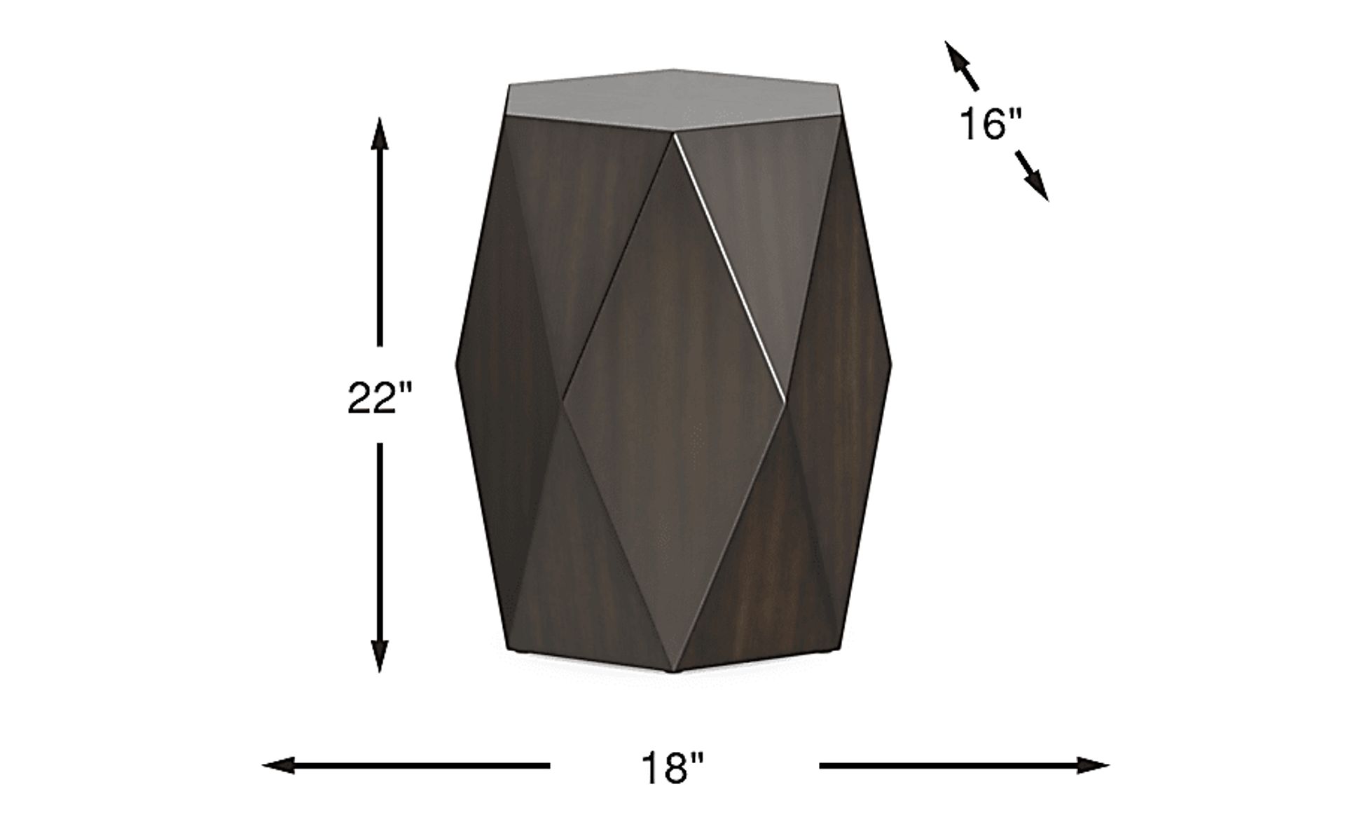 Dimension Image. Please refer to the Dimension Tab on this page for dimension details.