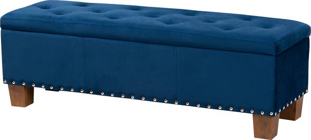 Arcanet Navy Storage Bench - Thumbnail - Image 1