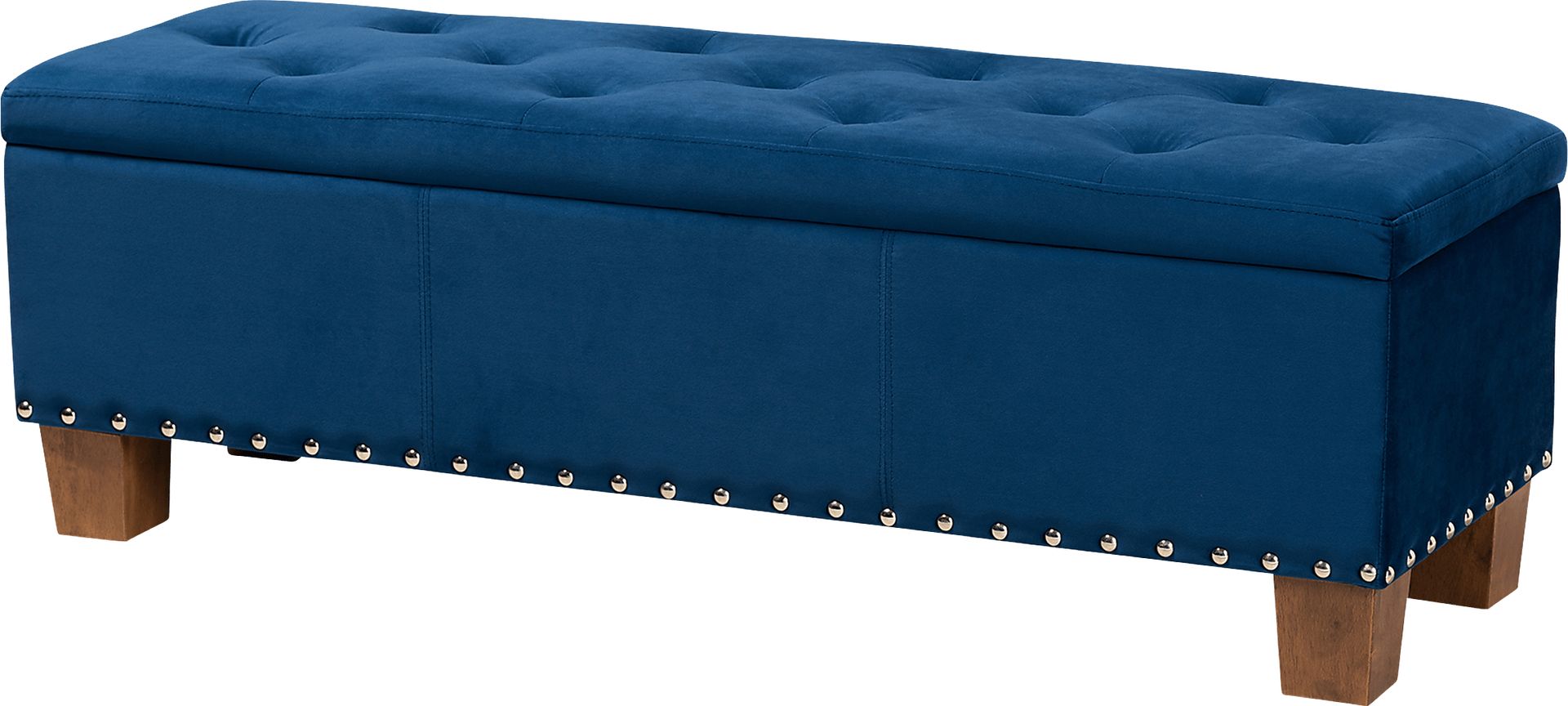 Arcanet Navy Storage Bench - Image 1