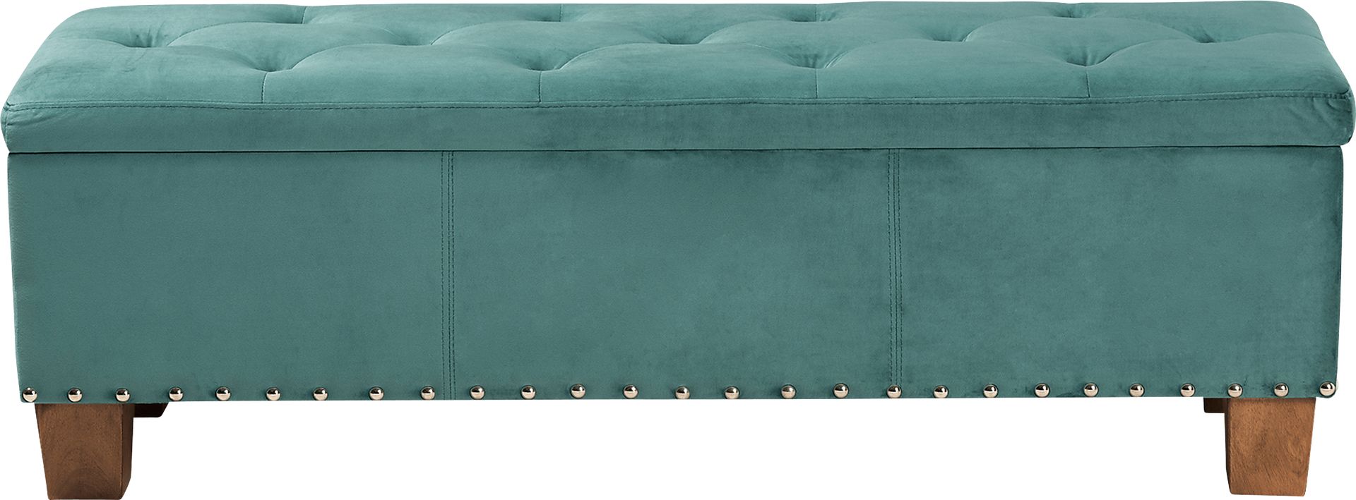 Arcanet Teal Storage Bench - Image 5