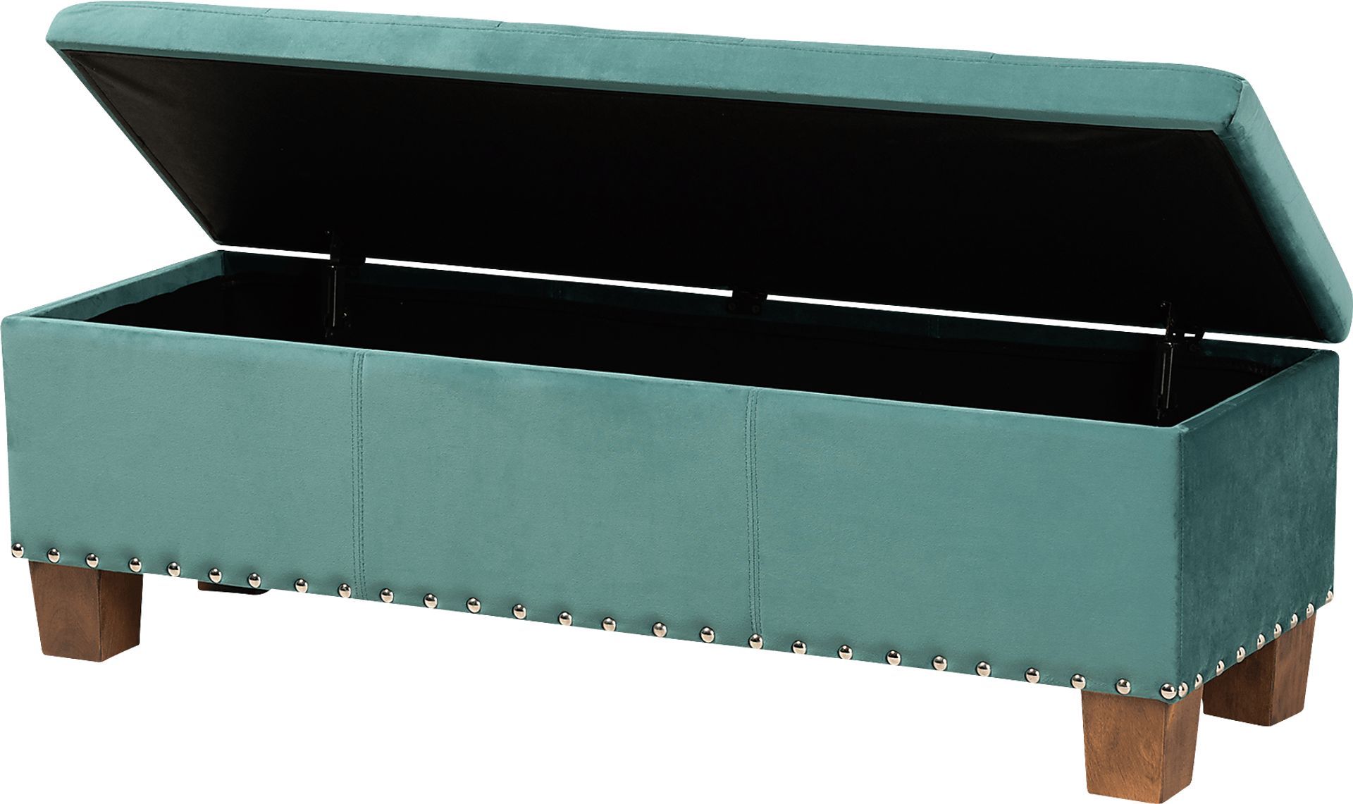 Arcanet Teal Storage Bench - Image 6