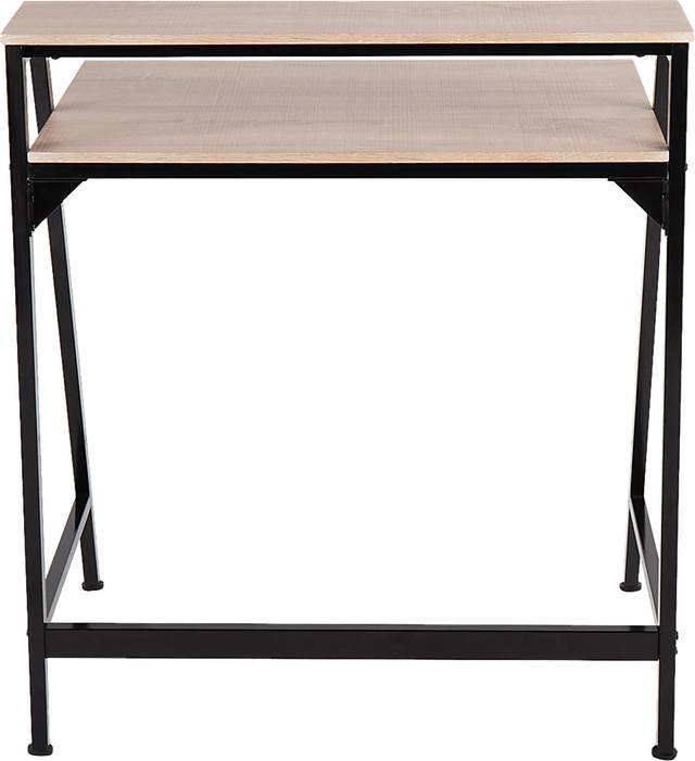Arch Hill Natural Black Desk - Thumbnail - Image 4