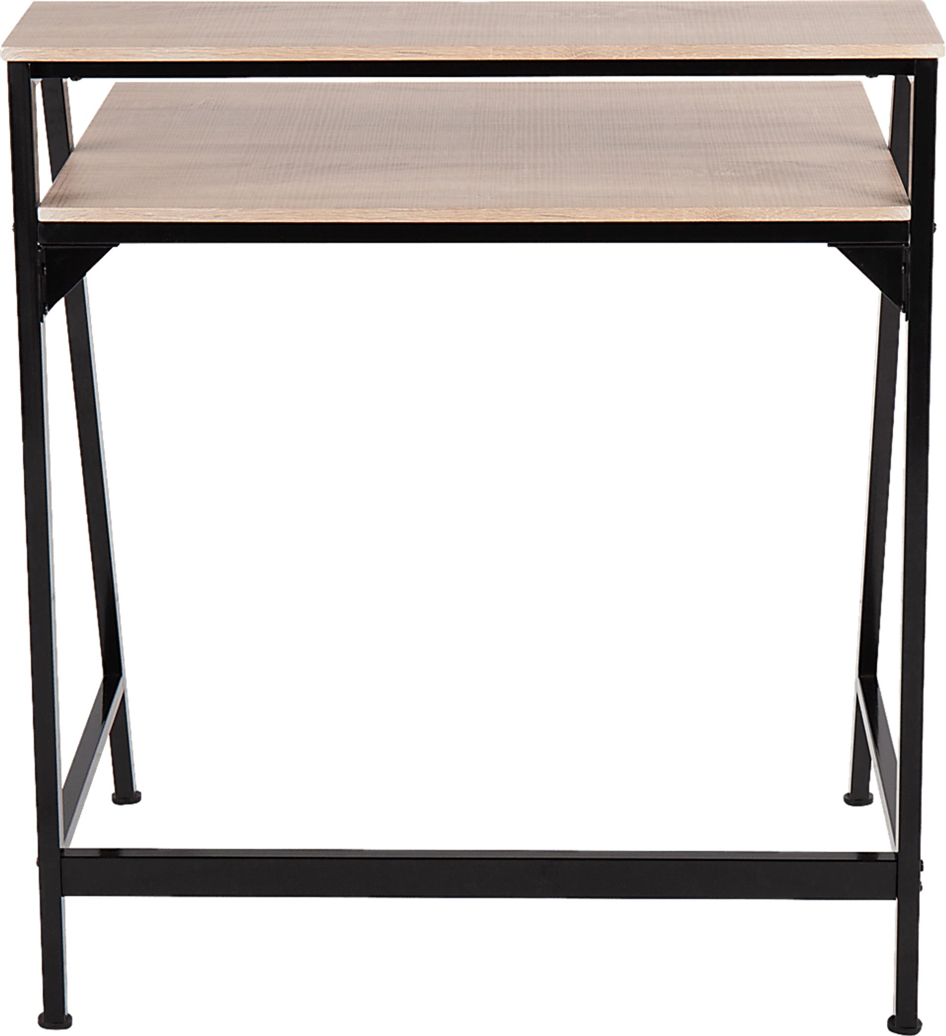 Arch Hill Natural Black Desk - Image 4